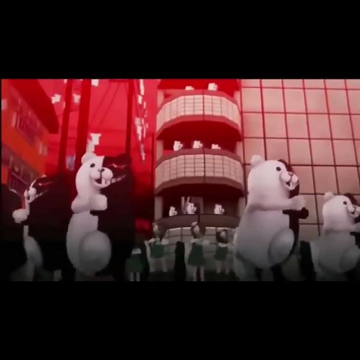 Dancing Monokumas, but it has Jackie's Box playing