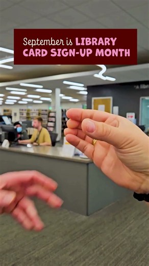 Library Card Sign Up Month