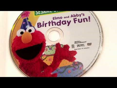 Sesame Street * Elmo and Abby's Birthday Fun! * DVD Movie Collection