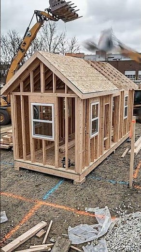 Building a Tiny House for a Homeless Man | Luxury Spaces