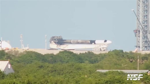 90K views · 1.2K reactions | Today was a busy day at historic launch complex 39A in Florida. Falcon 9 booster B1085-6, which will support the Fram-2 Crew Dragon mission, rolled out to the pad. The launch is currently expected to be late Monday evening. Keep an eye on our 24/7 livestream, Space Coast Live, as the Falcon 9 should be raised to vertical sooner than later. Link in the comments below.  | NASASpaceflight.com | Facebook