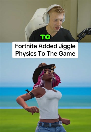 Fortnite Added JIGGLE PHYSICS to the Game #fortnite