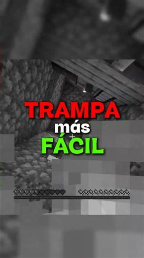 This lava trap in Minecraft is very simple!