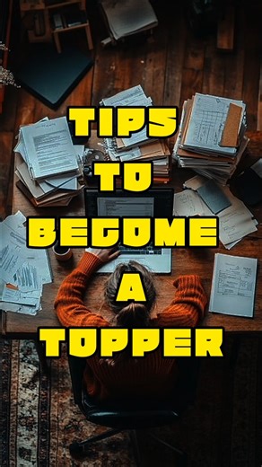 Topper tricks and tips#study#motivation #tips#subscribe