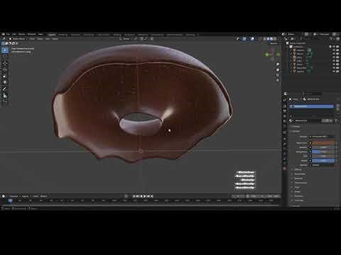 How to Use Weight Paint in Blender | Sprinkle Density Control (Donut Tutorial)