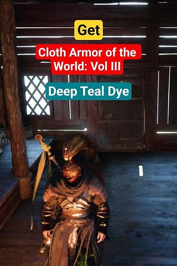 How to Get Cloth Armor of The World Vol III & Deep Teal Dye | Crimson Desert #crimsondesertguide