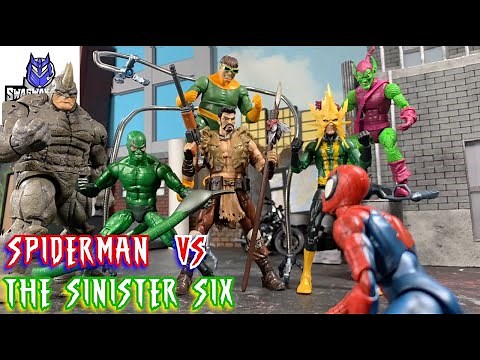 Spider-man No Way Home - Spider-Man vs The Sinister Six [ Epic Fight Stop Motion ]