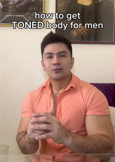 How to get a toned body for men? Consistency with workouts, proper nutrition, and the right body support can help define and sculpt your physique. #toned