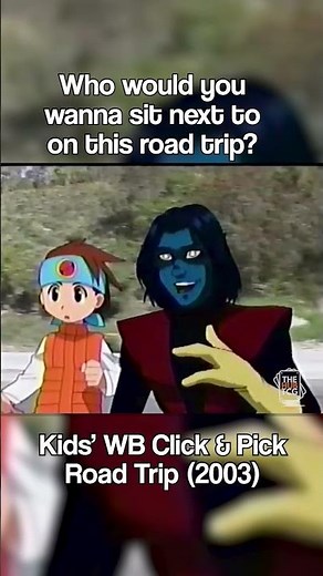 Who would you wanna sit next to on this road trip? (Kids' WB Click and Pick Road Trip 2003)