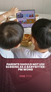 3.9M views · 59K reactions | Some countries have passed laws to tighten access to the internet and social media for children. Singapore is studying their experiences closely, said PM Lawrence Wong at #NDR2025. https://str.sg/GRrz | The Straits Times | Facebook