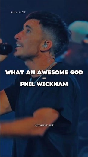 Phil Wickham - What An Awesome God. #music #lyrics