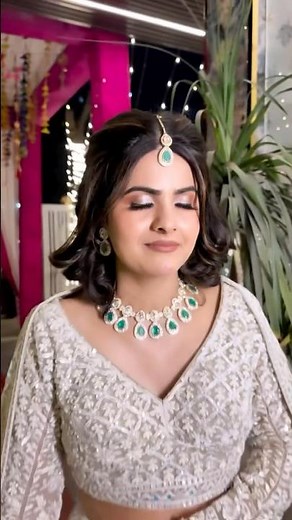 Engagement Bride | Engagement Makeup | Makeup Shorts | Beautiful Engagement Bride | Engagement Hair