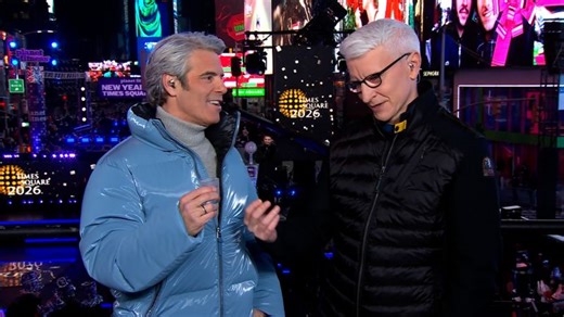 See Andy and Anderson's best moments from New Year’s Eve