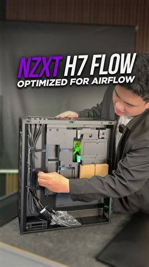 UNIPC NZXT H7 Flow PC Case for Optimal Airflow