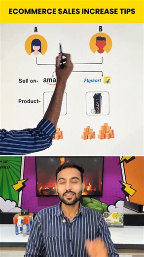 Sunil Soni | Ecommerce Business Expert on Instagram: "Did you know this Ecommerce tips? Aapka product aur price competitor se same hai... Phir bhi kuch sellers 2X sales kar lete hain. Reason? Ecommerce me product nahi, listing bechti hai! 🚀 Person B ne 4 cheezein sahi ki, isliye uski sales double ho rahi hai: 🔍 SEO Title – keywords add karke product search me rank karwa diya 📸 Premium Images – relatable visuals se trust build kiya 📝 Strong Bullet Points – features + benefits clearly bataye �