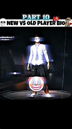 Old vs New Player Bio wait for end 🥵💀 #samirff #ffbio #shorts #freefire