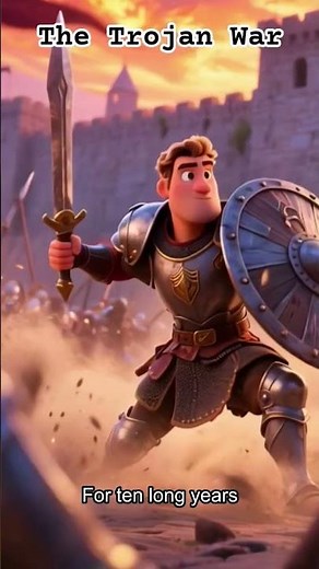 “The Trojan War Explained in 30 Seconds | Epic 3D Animation”