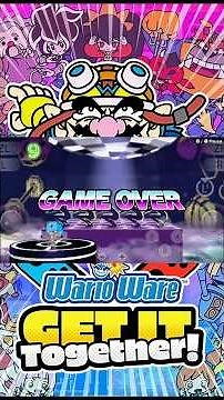 Game Over All Characters In Warioware Get it together #shorts #fyp #gameover #switch #emulator