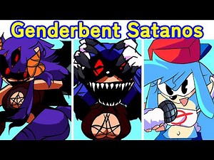 Friday Night Funkin' Vs Genderbent Satanos Vs Encore BF | Sonic.EXE Gender Swap (FNF MOD)
