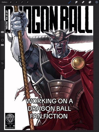 I can’t say much about it now, but i will upload more of it this year #dragonball #dragonballsuper #anime #art