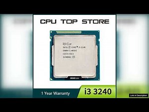 Intel Core i3 3240 3.4GHz 2 Core 3MB Cache CPU Processor LGA 1155