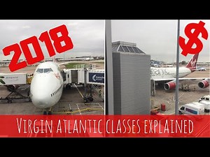 Virgin Atlantic Economy, Premium or Upper Class? whats the difference