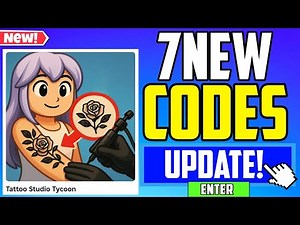 *SECRET UPDATE!* | Tattoo Studio Tycoon CODES 2025 (ROBLOX Tattoo Studio Tycoon)Part 1440