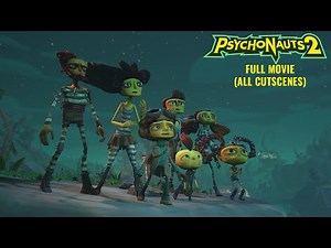 Psychonauts 2 - Full Movie (All Cutscenes w SUBTITLES) [1080p 60FPS HD]