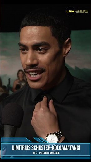 Dimitrius Schuster-Koloamatangi Excited For Fans to Finally See Predator: Badlands