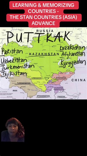 Hopefully this helps ya memorize em(: Happy learning to you, you’re on your way 😌🥳🧠!! #geography #learning #memorization #Asia