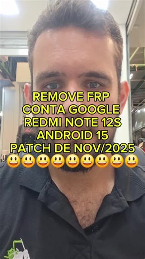 Remover FRP do Google Redmi Note 12S com Android 15
