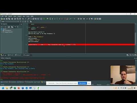 AQA Computer Science - Lesson 1 - Python - 3.10 - Variables, Inputs, Outputs, Concatenation/Strings.