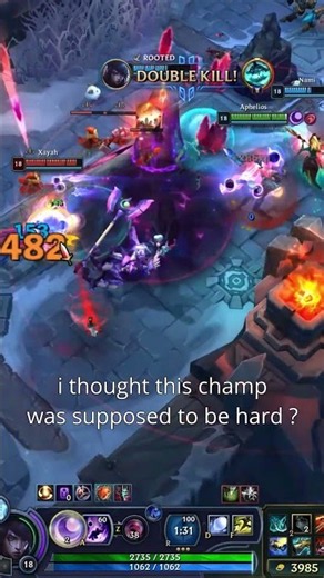 Aphelios is so easy btw #leagueoflegends