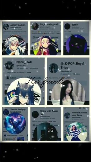 Me and my friends 😌🎀✨.... ll #Itzshinanzugawa_gurl