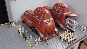 I Built a Giant LEGO Star Wars BATTLE...