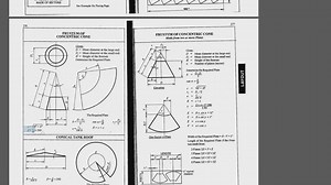 Cone Development Drawing using Auto cad with Calculation in Hindi for Fabrication and Welding Industry | MECH - Engineering View