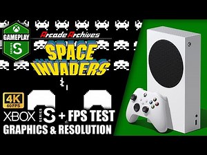 Arcade Archies 2 Space Invaders - Xbox Series S Gameplay + FPS Test