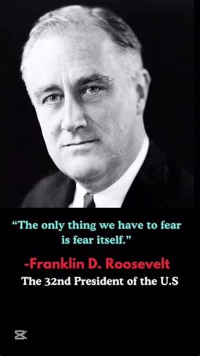 The Only Thing You Should Fear