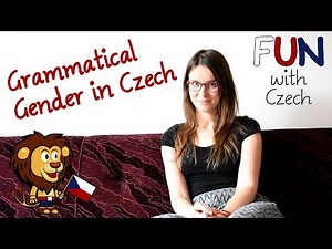 Learn Czech Grammar - Grammatical gender