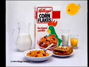 Kellogg's Corn Flakes - Cornelius Rooster Bee Chase Commercial [Multilanguage] (1992-1995)
