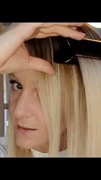 How can I achieve perfect straight hair with the Dyson Corrale™?