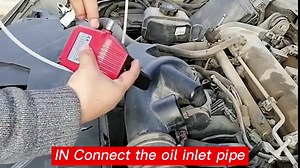 Oil Change Pump Extractor, 12V 60W Machine Oil Scavenge Suction Oil Transfer Pump Kit, Professional Car Maintenance Tool for Extracting Engine Oil from Vehicles