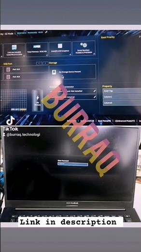 Asus 11th generation Vivobook BIOS password unlock #biospassword