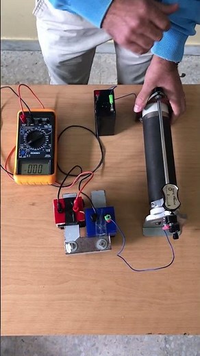 Electromagnetic induction with sliding rheostat-Experiment