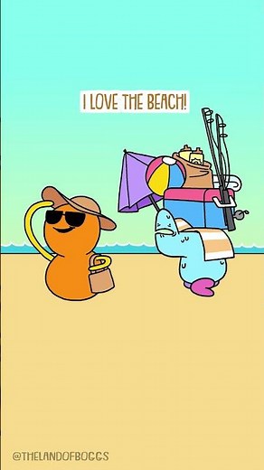 My Bestie Loves The Beach...