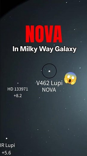 Rare NOVA Explosion Captured Through My Telescope 🔭😱 V462 Lupi Nova #supernova