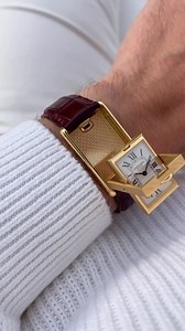 45K views · 749 reactions | Cartier Tank Basculante Collection Privée...