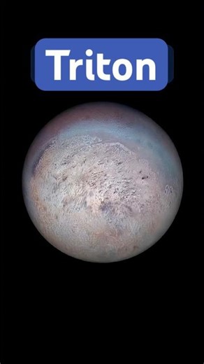 Triton moon of Neptune #triton #space #moon #nasa
