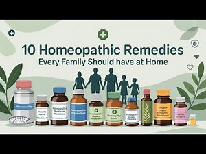 10 Homeopathic Remedies Every Family Should Have at Home | With Detailed Uses & Doses