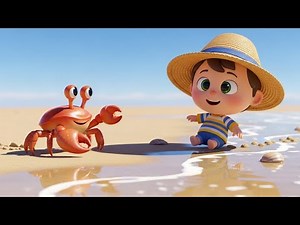 Baby Crab Dances Sideways | Fun Dance & Ocean Song for Kids | Nursery Rhyme